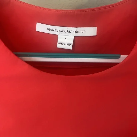 Diane Von Furstenberg Faux Wrap Dress Size 4 - Picture 5 of 9